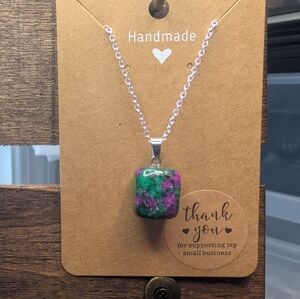 Ruby Zoisite Necklace